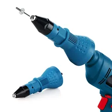 Adaptor Guns Nut-Tool Riveting-Drill Riveter-Conversion-Adapter Electric-Pull-Drill Nozzle