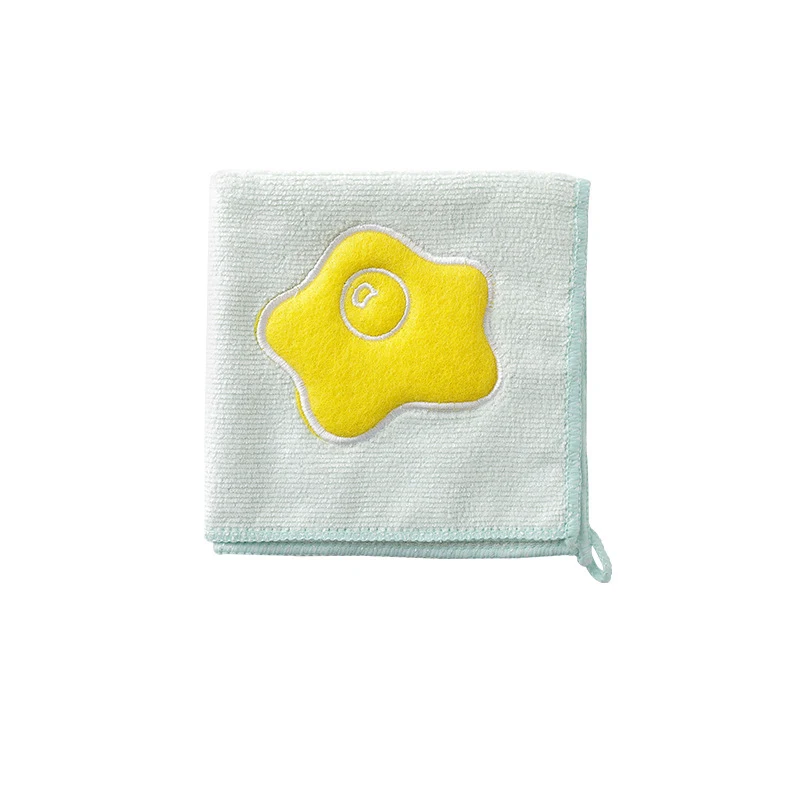 Luluhut салфетка из микрофибры для уборки, полотенце из микрофибры для кухни, водопоглощающая ткань для мытья посуды, инструмент для уборки дома - Цвет: green
