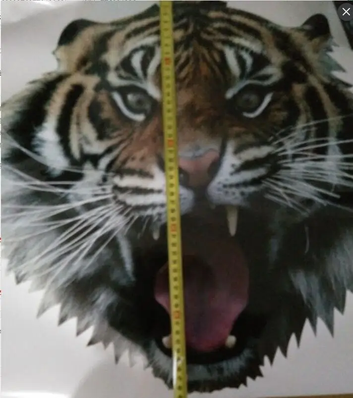 After Tiger stickers for RAV4 FOR ECOSPORT spare tire spare tire car stickers affixed trunk 50-55 cm