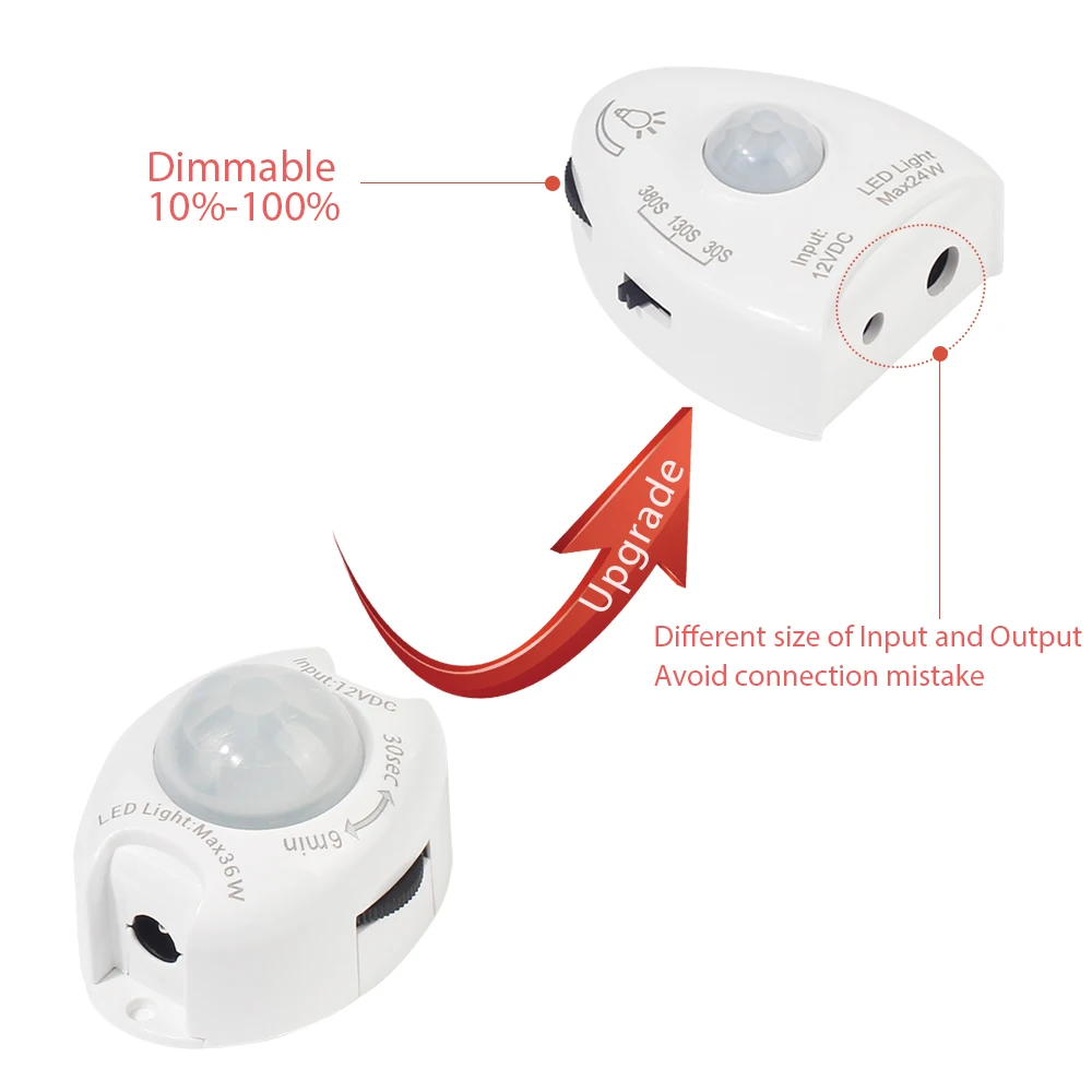 motion sensor under bed led light with automatic shut off under bed motion light