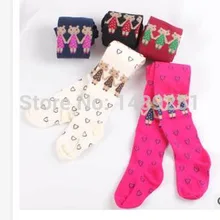 Весенние хлопковые трикотажные колготки для маленьких девочек; детские колготки для танцев; Плотные чулки; ; kitty