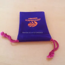 100 шт/партия CBRL бархатный шнурок мешок ювелирных изделий/мешок для туалетных принадлежностей/Золотые ювелирные изделия, размер можно настроить, различные цвета