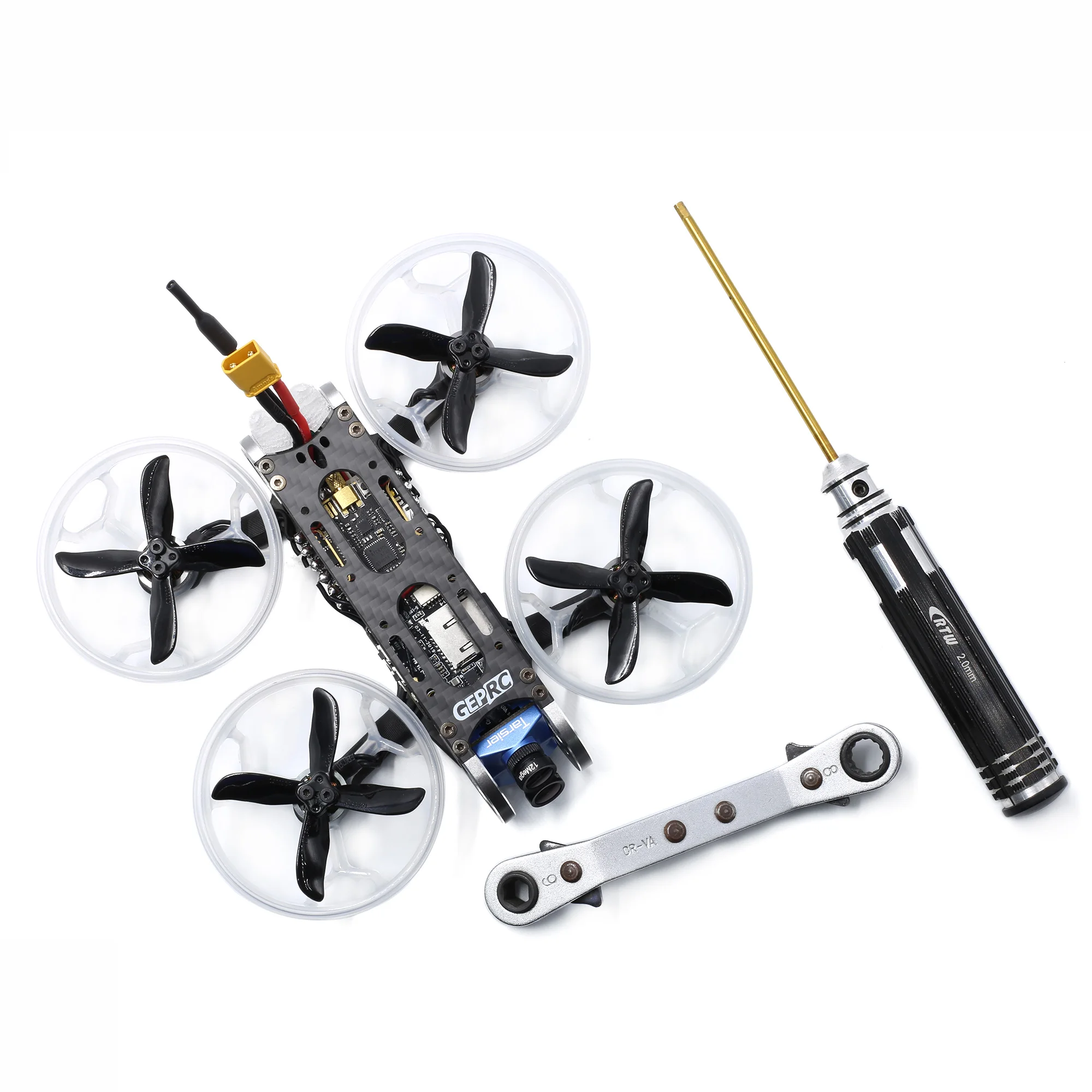 Гоночный Дрон GEPRC CinePro 4K BNF/PNP FPV с контроллером полета F722/F405 дистанционным