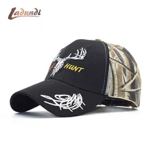 LADUNDI Охота Стиль Лесной армейский зеленый камуфляж бейсболки кепки олень охотничья Кепка Realtree Xtra камуфляжная шляпа отец подарок