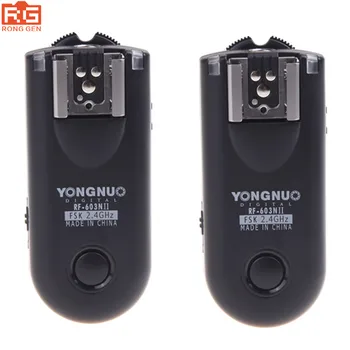 

Wireless Remote Flash Trigger Yongnuo RF-603N II Shutter Release With cable N1 for Nikon D800 D700 D300 D200 D3