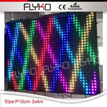 

Free Shipping RGB 3in1 Light Effects LED Video Curtain