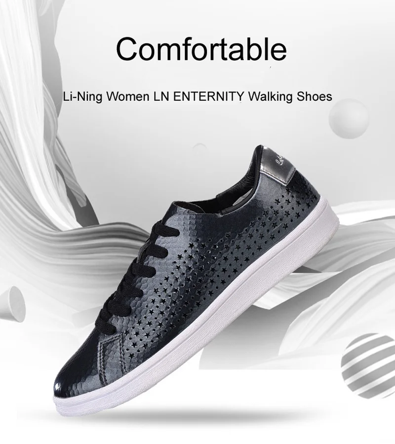 Li-Ning/Женская обувь для досуга и отдыха; дышащая спортивная обувь с подкладкой для фитнеса; кроссовки; AGCN044 YXB182