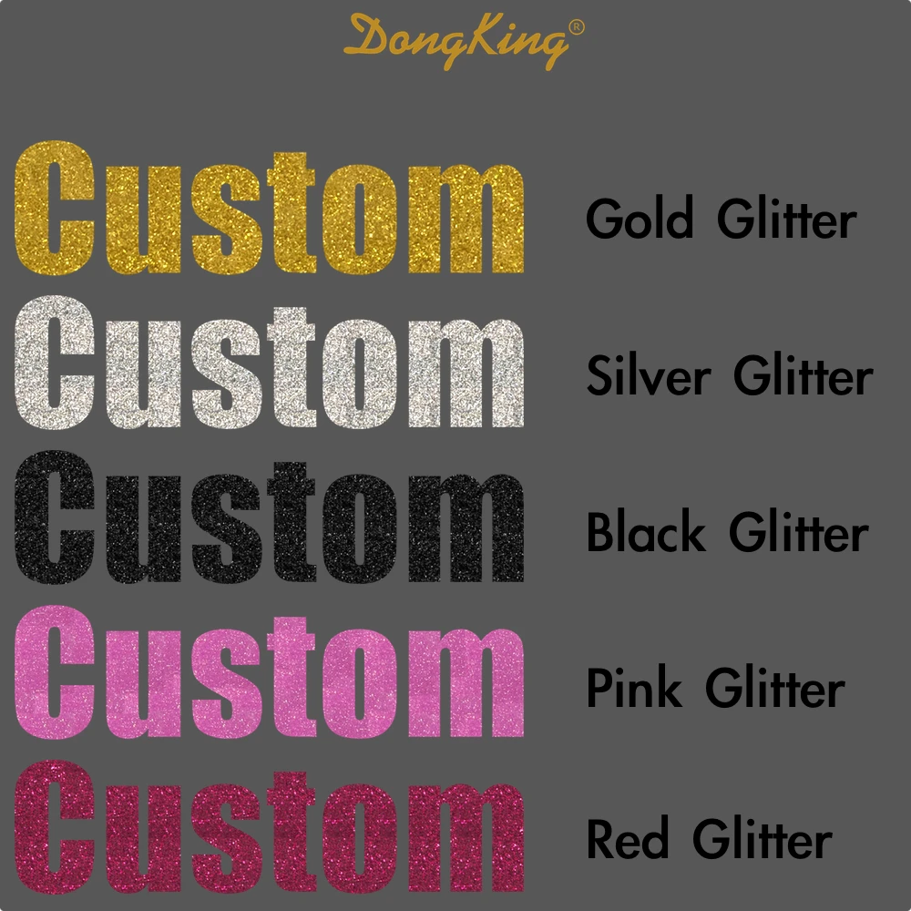 Short Style Robes Bridal Party Kimono Robe Personalize Wedding Party Gold Glitter Print Satin Robes DongKing