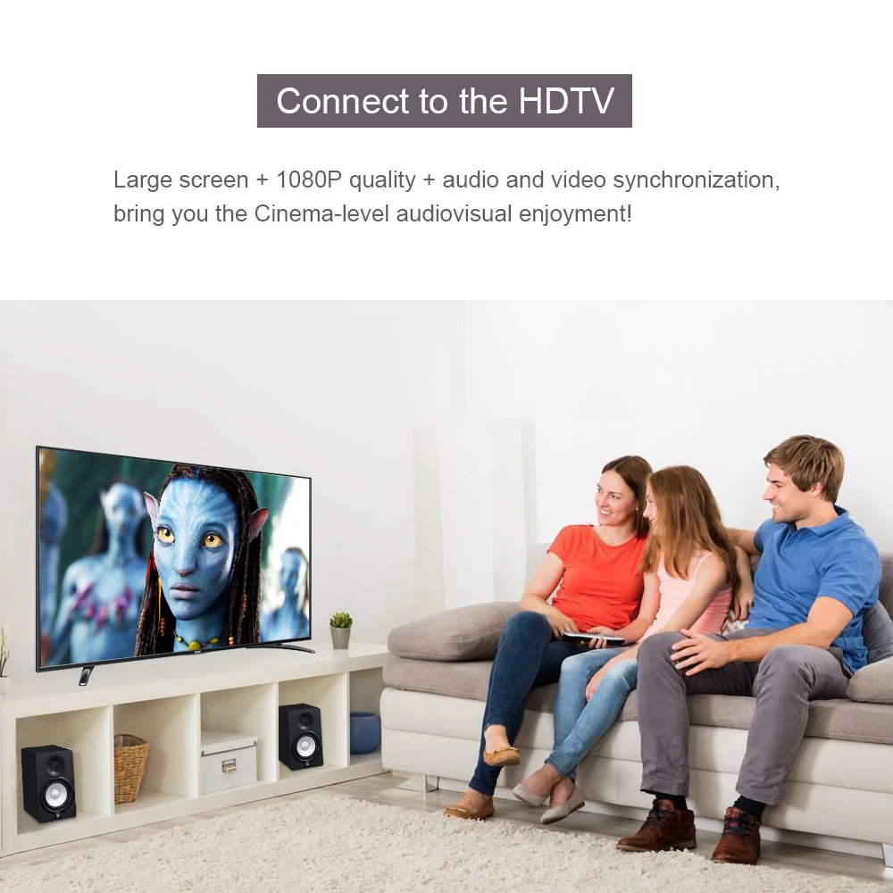 Преобразователь CHIPAL hdmi vga адаптер HDMI2VGA с аудиокабелем для ПК настольного