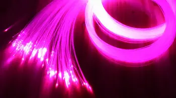 

16W Fiber Optic star Ceiling LED Lights Kit 3M(L) 0.75mm(Dia.)*300pcs end glow PMMA cable+RGBW Engine Driver w/28Keys controller