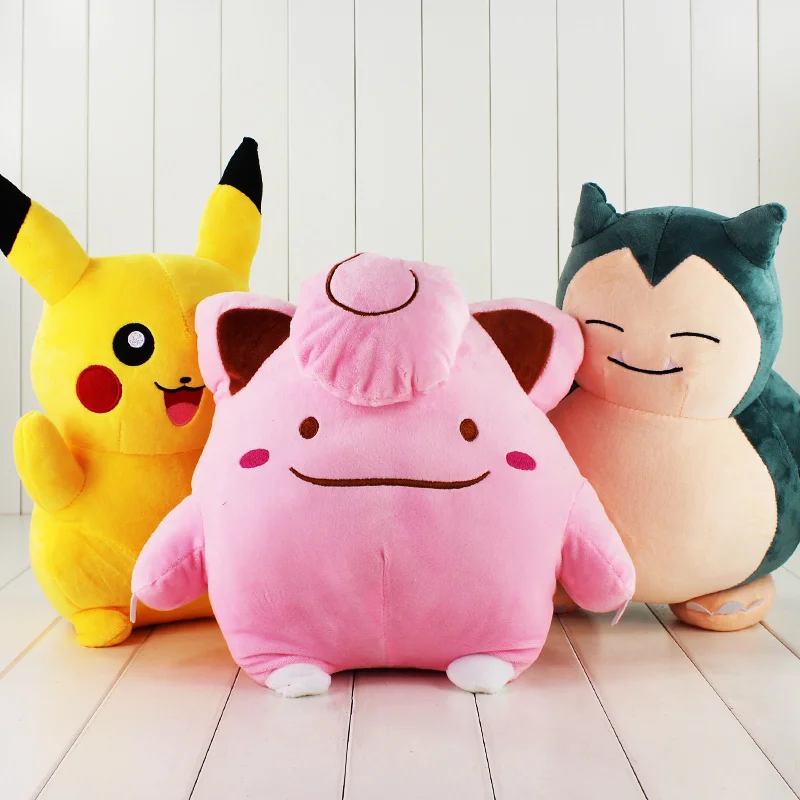 

35-40cm Clefairy Snorlax Plush Toy Stuffed Toys Dolls Children Gift