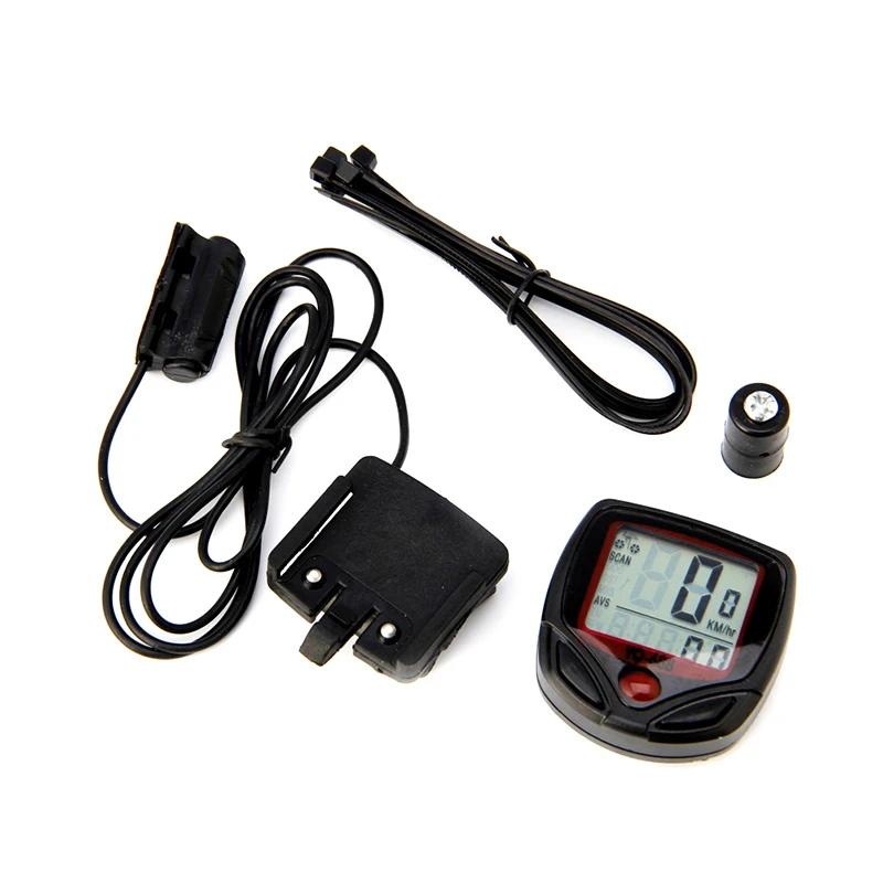Waterproof 15 Function LCD Bike Bicycle Odometer Speedometer Cycling Speed Waterproof 15 Function LCD Bike Bicycle Odometer Speedometer Cycling Speed
