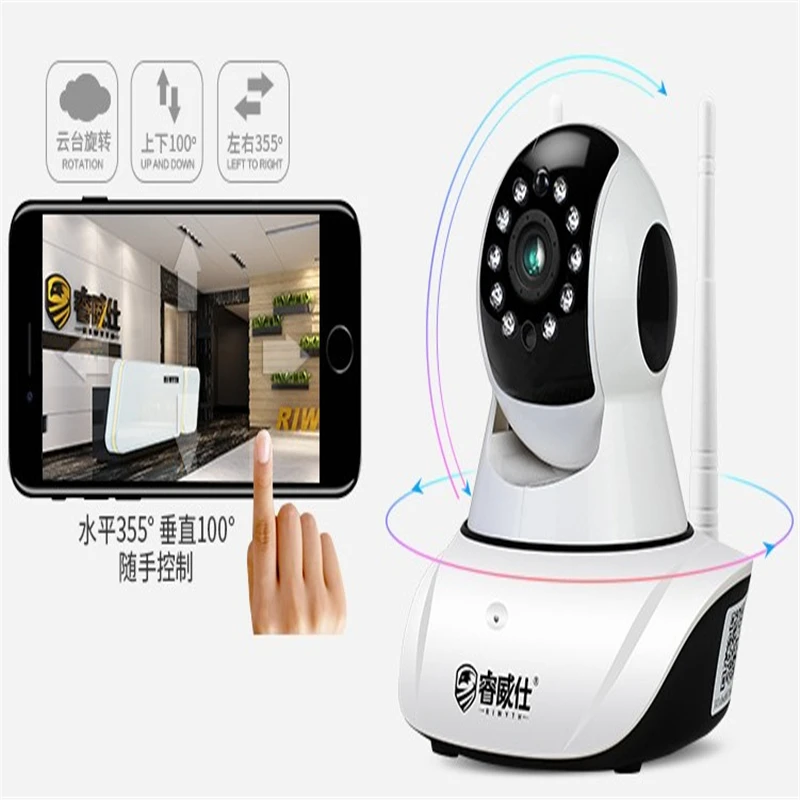 

RIWYTH IP Camera Baby Monitor 960P HD Smart Home Security Video Surveillance Night Vision CCTV Camera Mini Wireless Camera