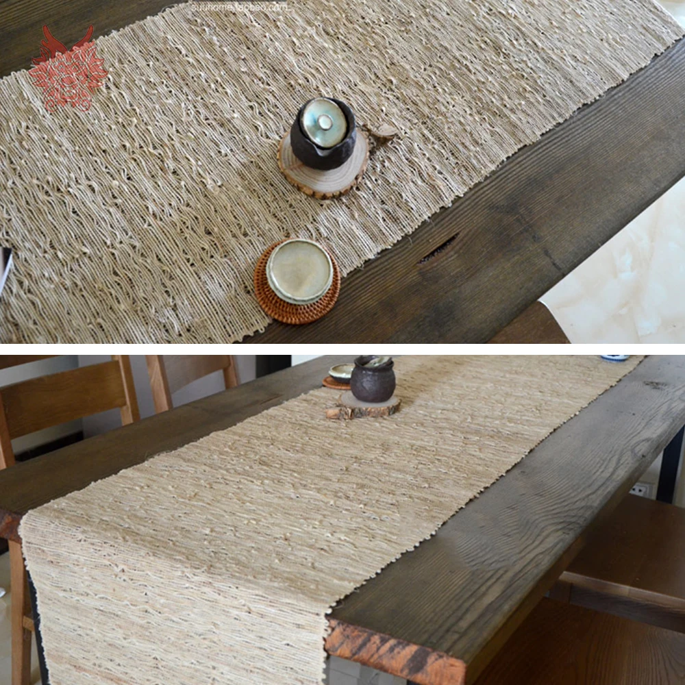 Европейский винтажный бежевый рами льняной поднос для стола домашний декор chemin de table tafelloper toalha caminho de mesa SP5238