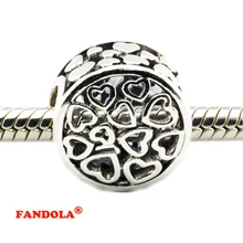 Подходит Pandora браслет любящие бусины sentiments Аутентичные стерлингового серебра 925 ювелирные изделия прелести оптом