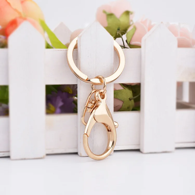ITHIL 6cm New Fashion Brand Jewelry Gold Color Key Chain Ring Bags