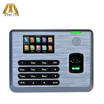 

Hot ! ZK TX628 Fingrprint Time Attendance Time Clcok With TCP/IP USB Communition Biometric Fingerprint Time Recording