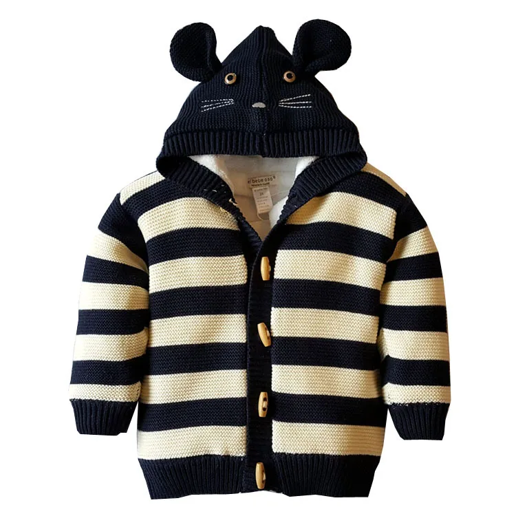 

Winter Children Cartoon Sweaters Kids Long Sleeve Baby Girl Sweater BR-1836