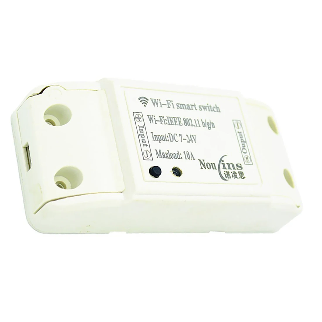 

NouLins DC 12V Wireless Smart Switch Module ABS Shell Socket for Jog /Self-locking