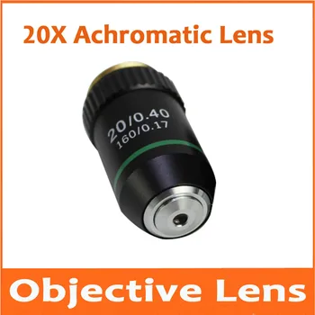 

20X School Lab Laboratory Achromatic Bio-Microscope Biological Microscope 20 Times 195 Biomicroscope System Objective Lens