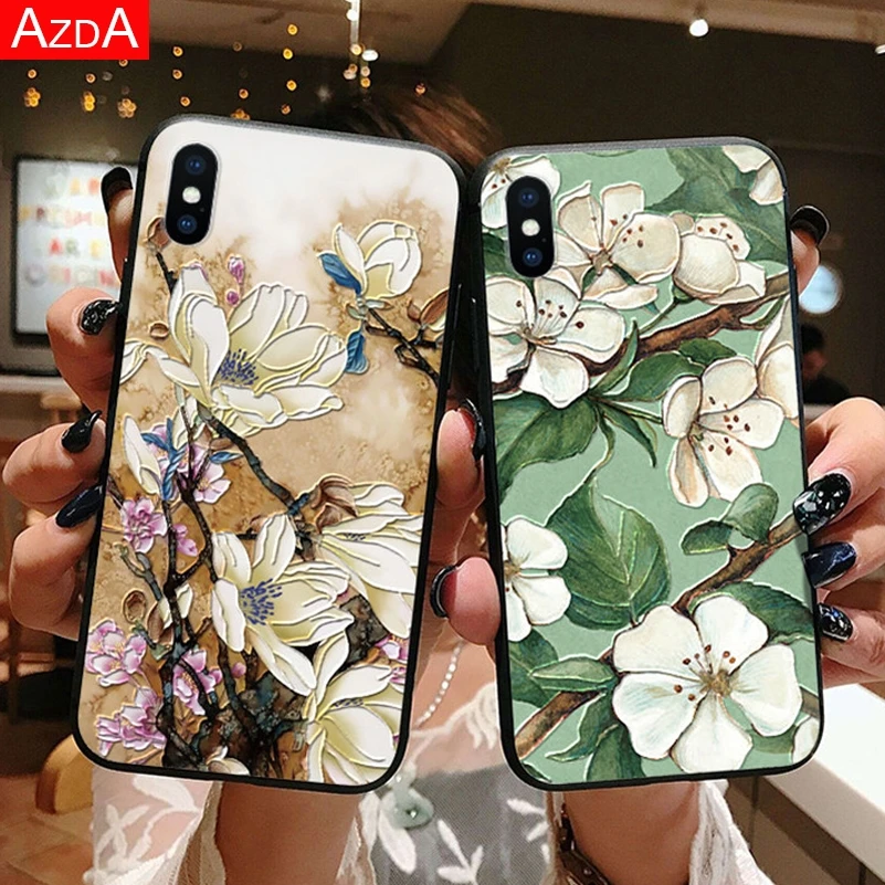 

3D Flower TPU Coque For Xiaomi Redmi S2 3 4X 4A 5 Plus 6A Note 7 3 4X 5 5A 6 Pro Mi 8 9 Lite A1 5X A2 F1 For Redmi Note 7 Case