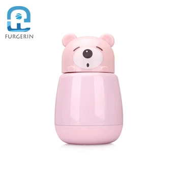 

FURGERIN Bear Thermos Vacuum Flask Stainless Steel Water Bottle Cute Thermo Cup Kids thermos bottle coffee travel mug 260ml