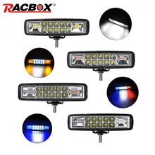6 pollici Combo Luce del Lavoro del LED Riflettore 12 V 24 V del Camion Luce Per Jeep Moto Fuori Strada 4×4 ATV 4WD SUV UAZ Dell’automobile Della Luce di Nebbia