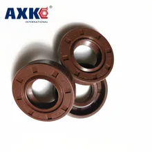 AXK 1PCS 15x30x5/7/10 15x32x7 Viton FKM Fluorine Rubber Spring Two Lip TC Ring Gasket Radial Shaft Skeleton Oil Seal
