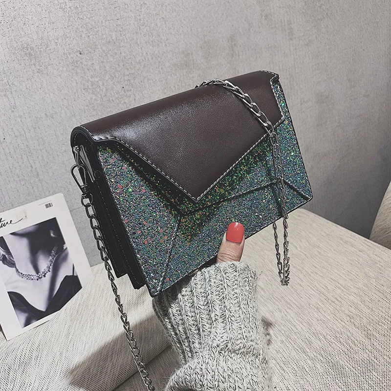 

New style fashion autumn/winter Korean cross-body small bag web celebrity small black bag retro small square