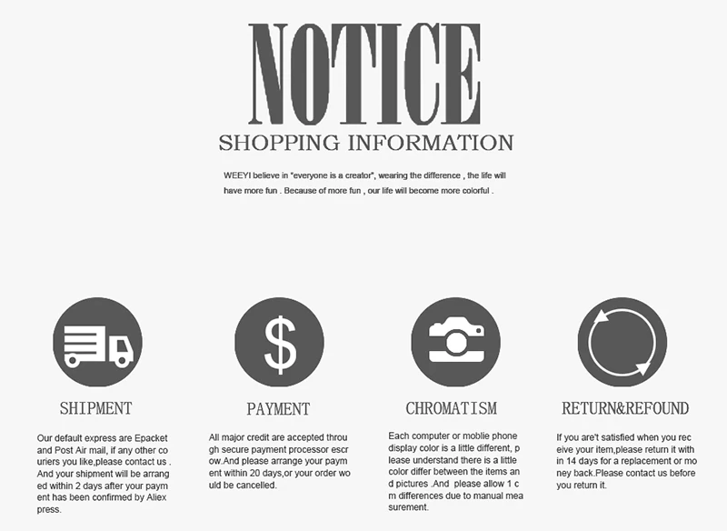 Notice