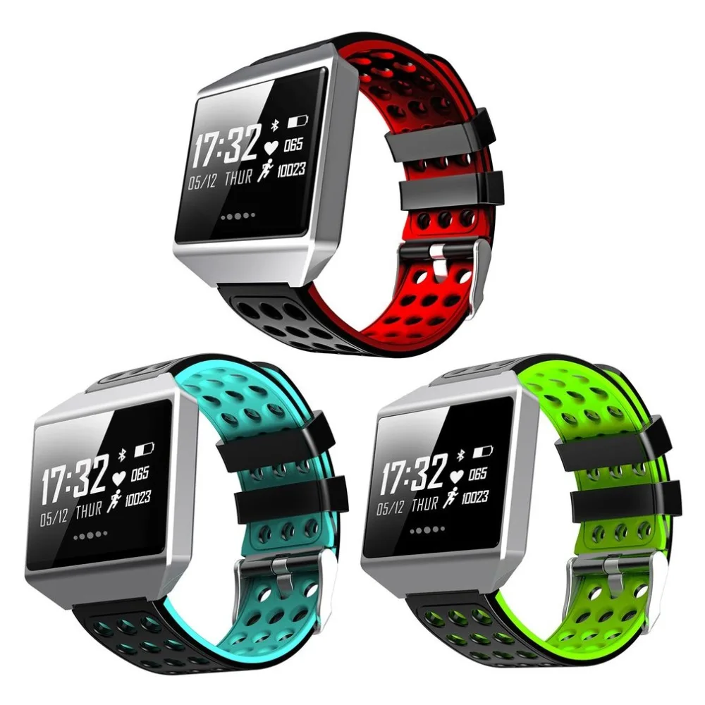 

CK12 Smart Watch Blood Pressure Heart Rate Monitor Pedometer Bracelet Remote Camera IP67 Waterproof Bluetooth Sports Watch