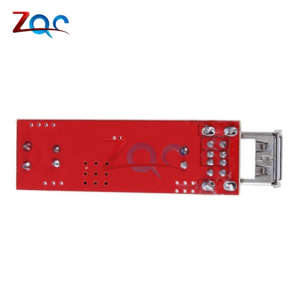 С источником питания от постоянного тока, 6 V-40 V до 5V 3A двойной USB зарядка DC-DC понижающего преобразователя постоянного тока для автомобиля Зарядное устройство LM2596 с двумя портами USB
