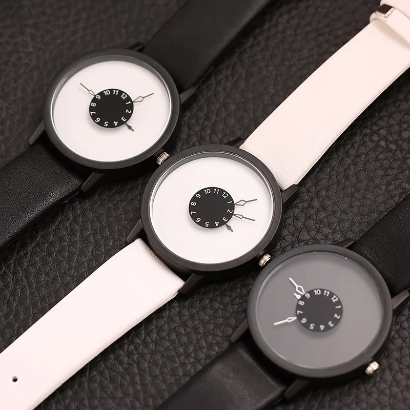 Часы наручные женские и мужские кварцевые с кожаным ремешком|clock brand|watch topwatch top brand