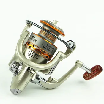 

Top Fishing Reels 12+1BB Ball Bearings Spinning Reel 5.5:1 Left Right Hand Interchangeable Spinning Reel