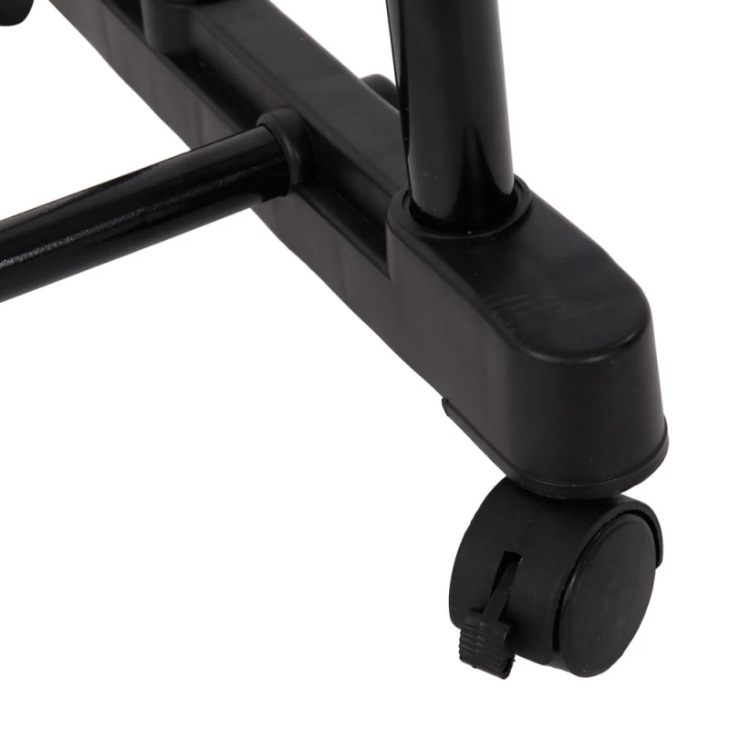 Singlebar-Vertical-Horizontal-Stretching-Stand-Clothes-Rack-with-Shoe-Shelf-YJ01-Black-Silver_3_800x800