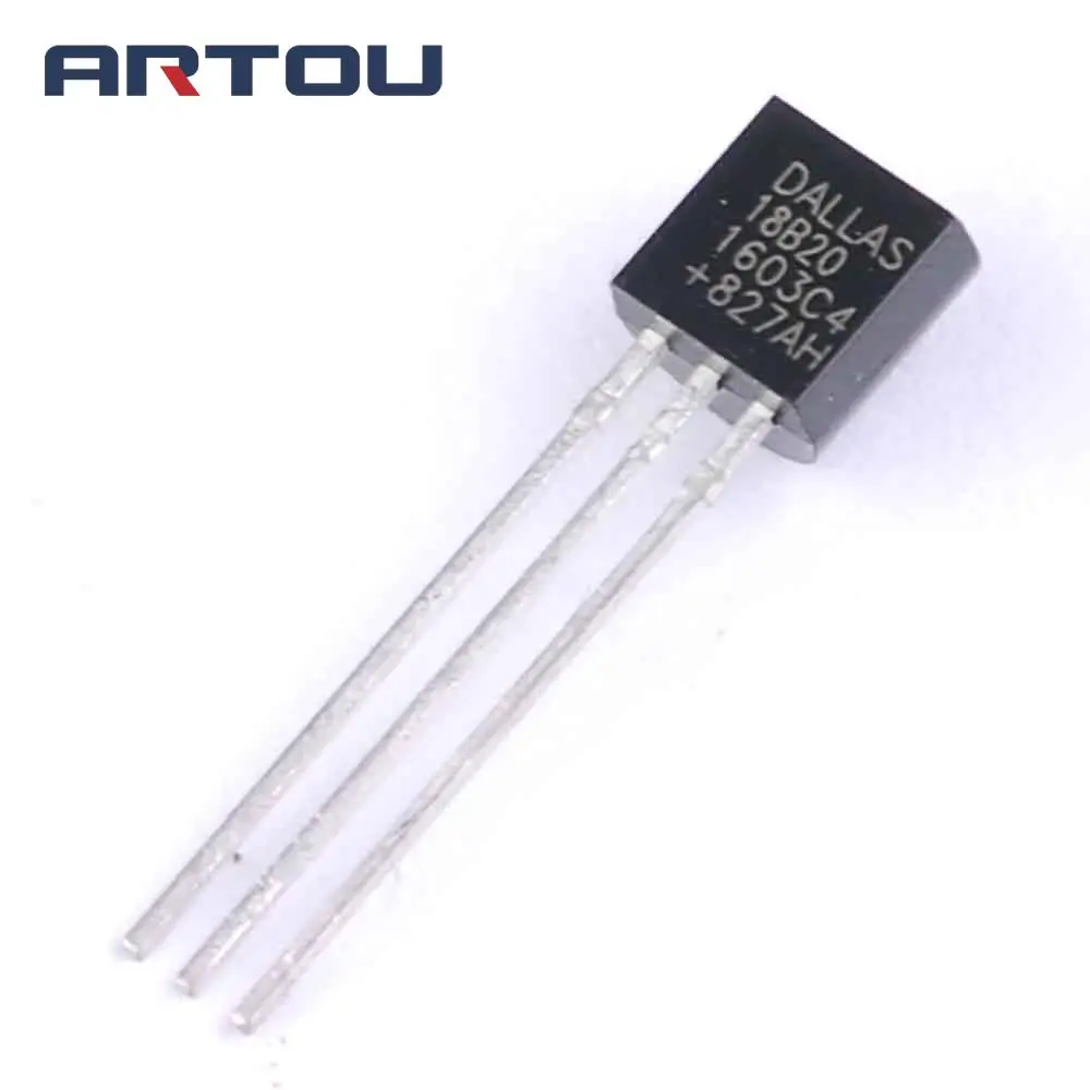 5PCS DS18B20 Temperature Sensor DS18B20 18b20 Microcontroller 18b20