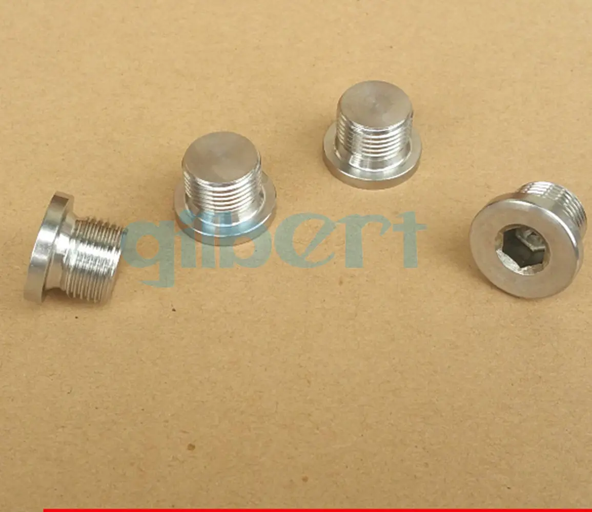 

M8-M36 Male SS304 Countersunk End Plug With Flange Internal Hex Head Socket