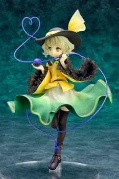 

20CM Komeiji Koishi Anime TouHou Project Green Dress Witch Ver Model PVC Cute Collection 1/8 Scale Painted Action Figure Doll
