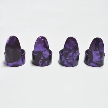 

Celluloid Guitar Picks Fit for Medium-size Finger with Random Color