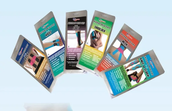 

20% off 6 PACK FOR Different Application precut strip for back application elastic kinesiology therapy sports Kinesiology tape