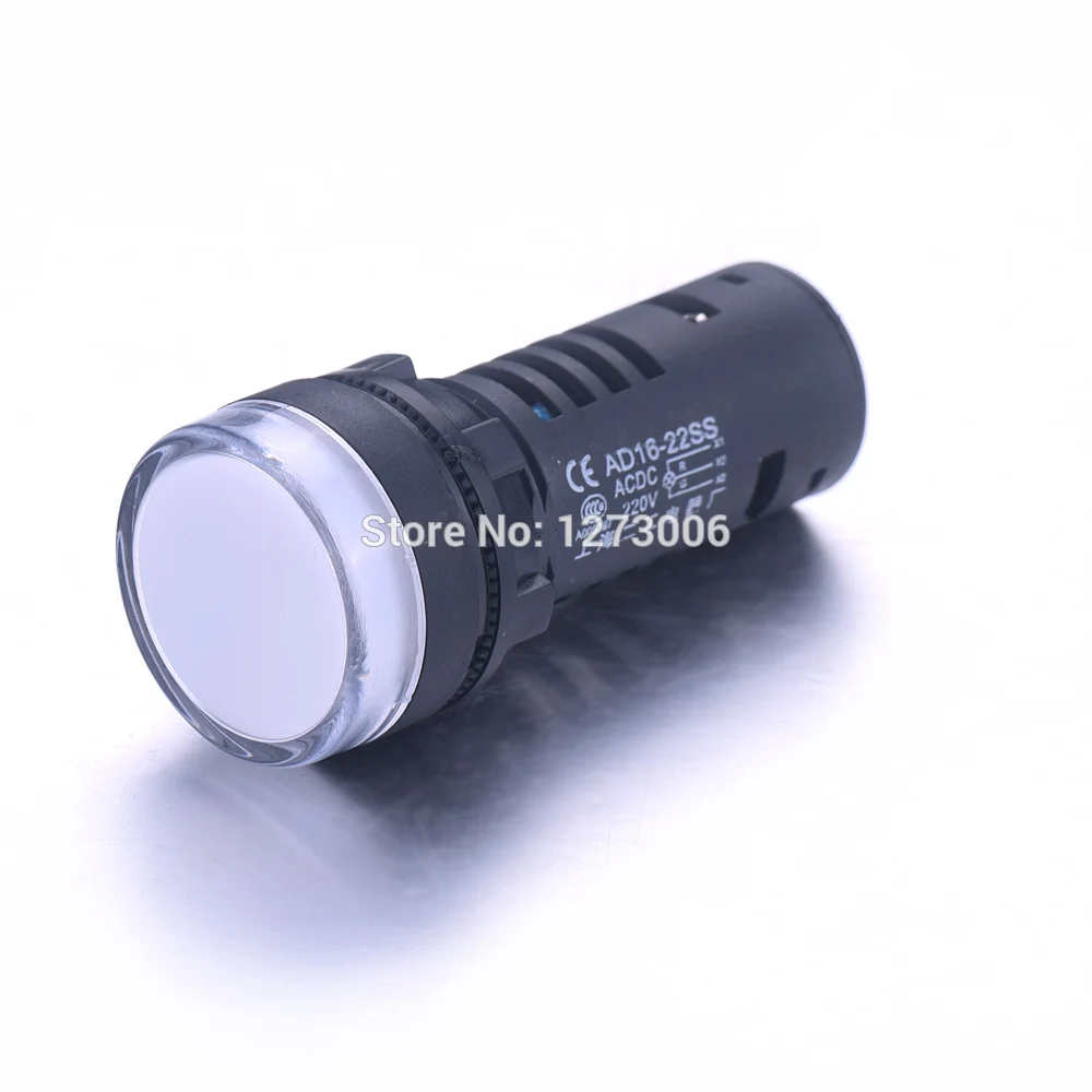 

1pcs Mini Signal Lights AC 220V AD16-22SS 22mm IP40 LED Dual-color Indicator Warning Emergency Signals Lamp For Car-styling HOT