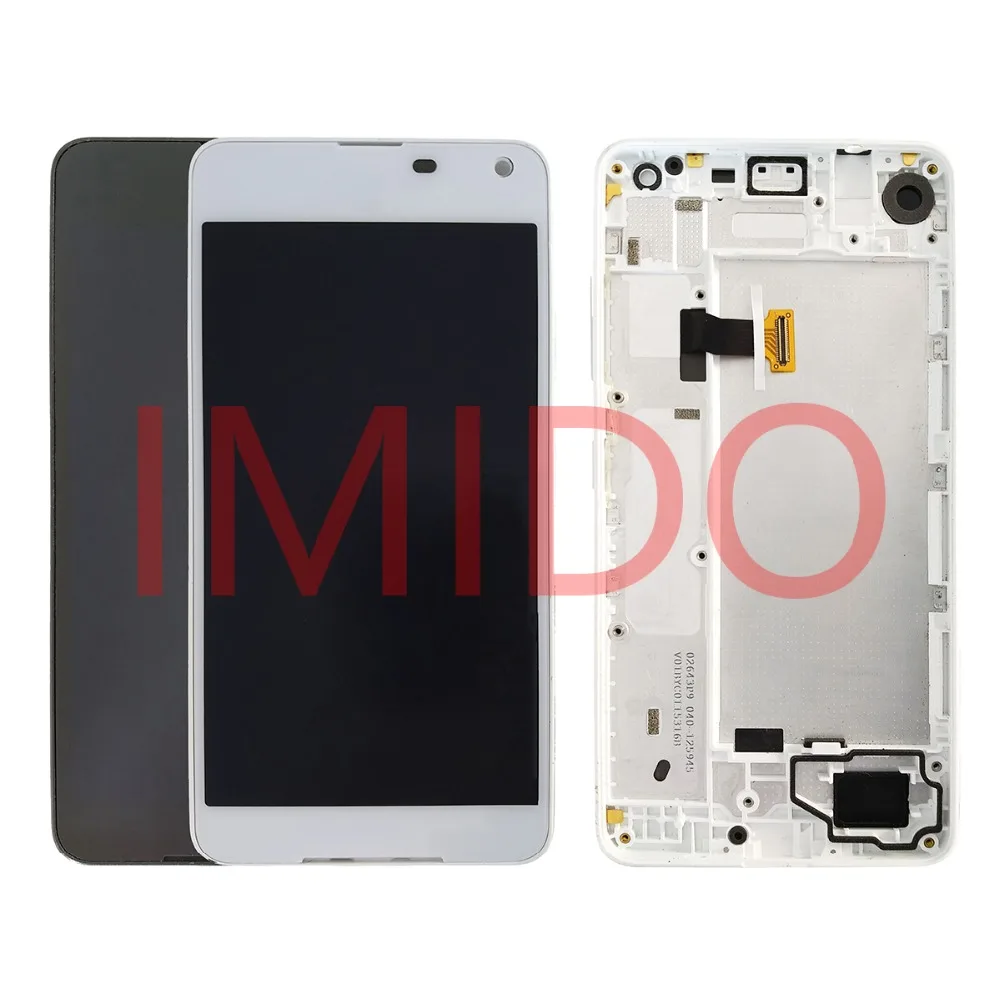 Чехол с подставкой и отделениями для карт для Nokia Lumia 650 RM-1152 RM-1154 RM-1109 RM-1113 ЖК-дисплей Дисплей+ кодирующий преобразователь сенсорного экрана в сборе+ рамка Запчасти для авто