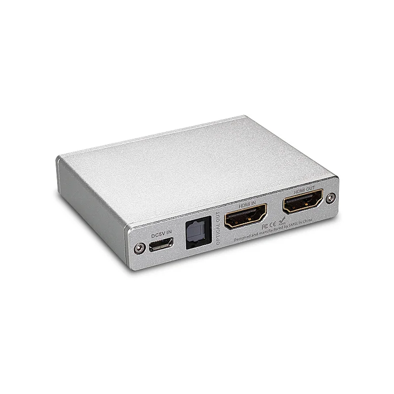 SMSL SH-1 HDMI Estrattore Audio HDMI A HDMI Ottico/3.5mm Stereo Analogico Audio Converter Separator
