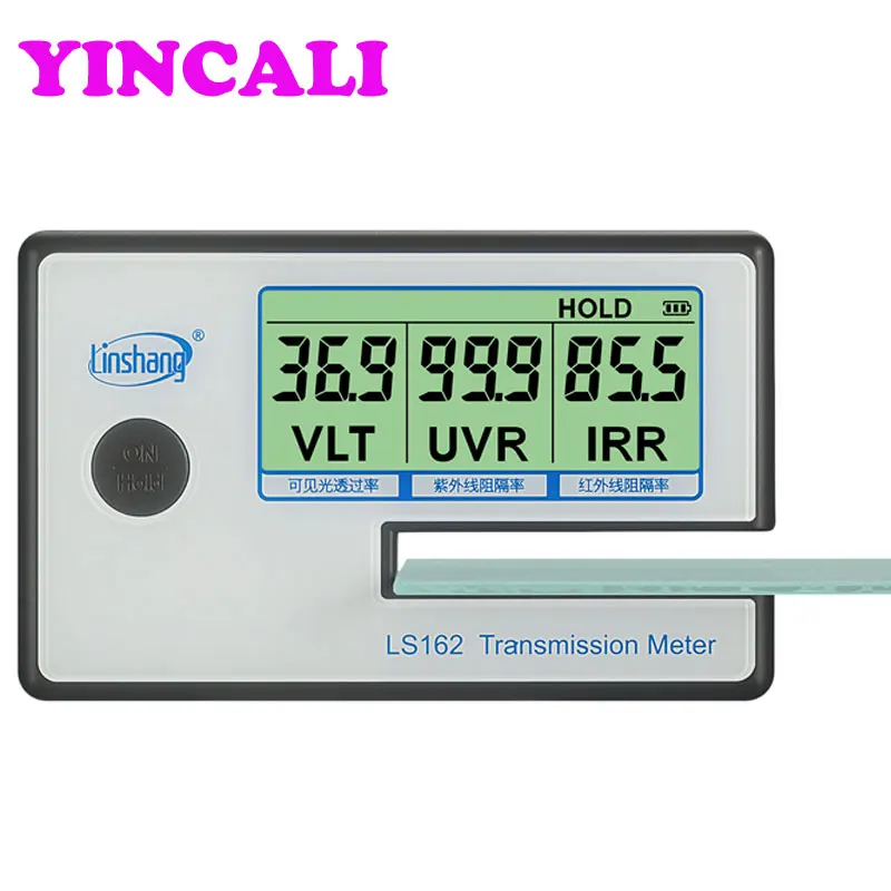 Экспресс- Измеритель передачи LS162 Солнечная пленка оконный оттенок измеритель передачи тест VL, УФ, ИК три функции в одном устройстве