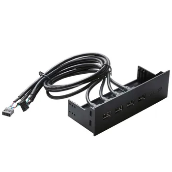 

USB 2.0 Front Panel Cable Adapter Computer Drives Expansion card USB2.0 front panel Bracket support system Windows 10/8/Vista/XP