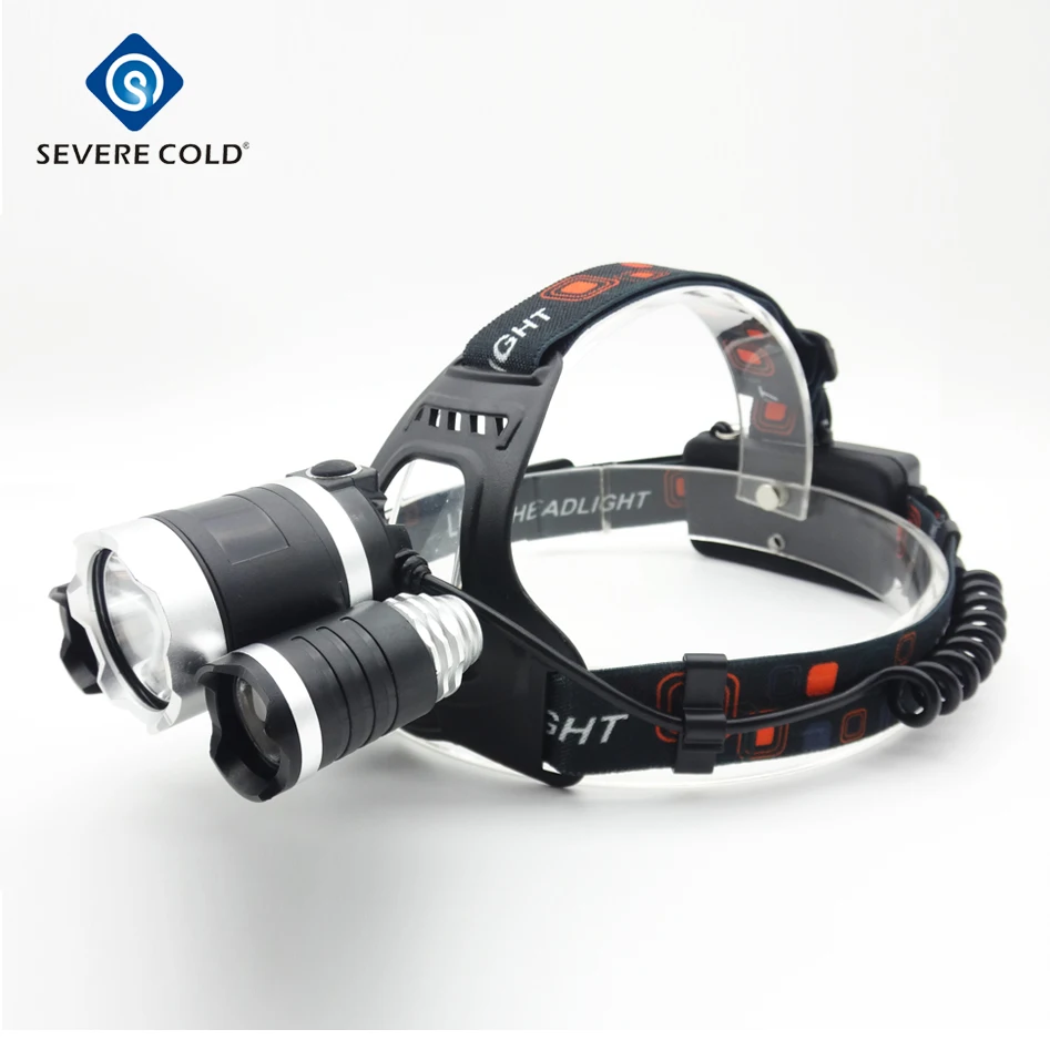 9000lm CREE XML T6+2XPE LED Headlight Headlamp Head Lamp Light Flashlight 18650 Battery Free Shipping | Лампы и освещение