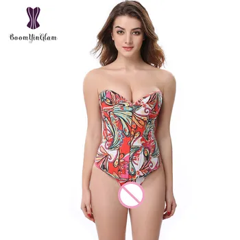 

Buy Two Get One Free Red Green Blue Slimming Waist Corset Sexy Erotic Women Lingerie Dance Wearing Corsets And Bustiers