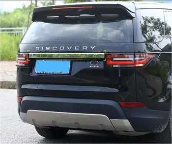 

ABS Chrome CAR Rear Door Side Body Above Rear Trunk Lid Cover Trim For Land Rover Discovery 5 LR5 2017 2018 2019