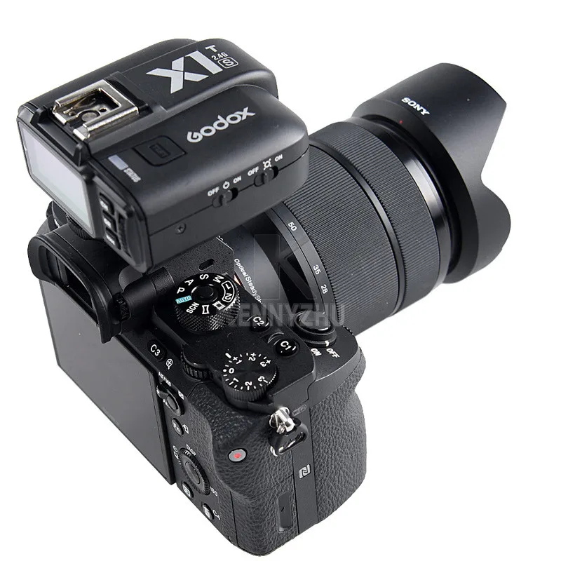 Godox X1T-S Транс Ми тер 2,4G ttl HSS беспроводной триггер вспышки для sony DSLR камеры с mi башмак a77II a7RII a7R a58 a99 ILCE6000L