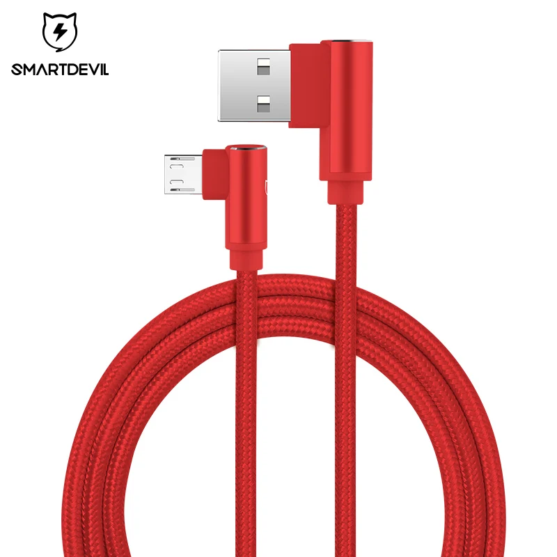 

SmartDevil Micro USB Cable 2A Fast Charge USB Data Cable for Samsung Xiaomi Android USB Charging Cord Microusb Charger Cable